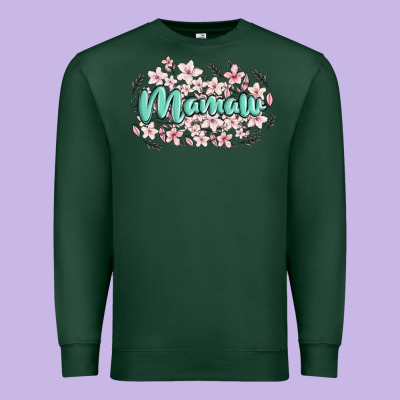 Mamaw Premium Sweatshirt Designed By Maliassmallbusiness