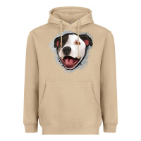 Mushroom pittbull gray glitter Heavyweight Hoodie - Jasminsmagicworld