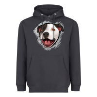 Smoke pittbull gray glitter Heavyweight Hoodie - Jasminsmagicworld