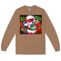 Toasted Coconut dominican republic  leopard Long Sleeve Tee - AdoDesignShop