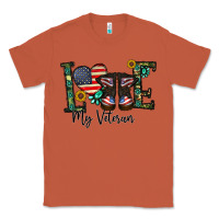 Copper love my veteran Classic Tee - CowhideDigitalArt