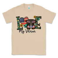 Mushroom love my veteran Classic Tee - CowhideDigitalArt