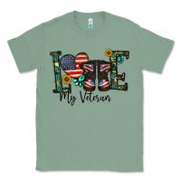 Sage love my veteran Classic Tee - CowhideDigitalArt