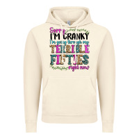 Vintage Artic sorry im cranky im going through my terrible fifties right now Vintage Hoodie - texasbilliewilder
