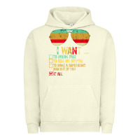 Pigment Pistachio I Want to Break Free to Ride My Bicycle Want It All Urban Hoodie - Bettercallsaul
