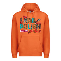 Carrot nail polish junkie bbs Premium Hoodie - BundleAndBundleShop