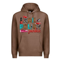 Chestnut nail polish junkie bbs Premium Hoodie - BundleAndBundleShop