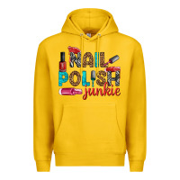Lemon nail polish junkie bbs Premium Hoodie - BundleAndBundleShop