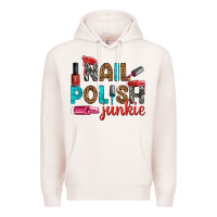 Nail Polish Junkie Bbs Premium Hoodie | Teevron