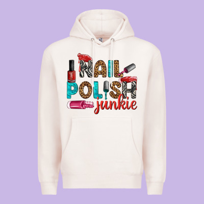Nail Polish Junkie Bbs Premium Hoodie Designed By Bundleandbundleshop