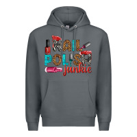 Rock nail polish junkie bbs Premium Hoodie - BundleAndBundleShop