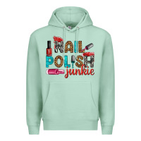 Seafoam nail polish junkie bbs Premium Hoodie - BundleAndBundleShop