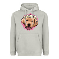 Moon Dust jack russel floral kopyası Heavyweight Hoodie - Jasminsmagicworld