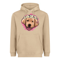 Mushroom jack russel floral kopyası Heavyweight Hoodie - Jasminsmagicworld