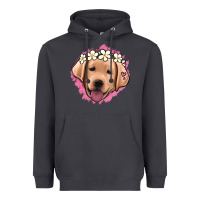 Smoke jack russel floral kopyası Heavyweight Hoodie - Jasminsmagicworld