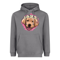 Storm jack russel floral kopyası Heavyweight Hoodie - Jasminsmagicworld