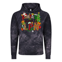 Cloud Black santa's favorite lpn Vintage Hoodie - Zillion Design Studio
