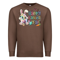 Chestnut happy easter y'all Premium Sweatshirt - MaliasSmallBusiness
