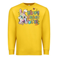 Lemon happy easter y'all Premium Sweatshirt - MaliasSmallBusiness