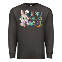 Smoke happy easter y'all Premium Sweatshirt - MaliasSmallBusiness