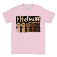Bubblegum Pink melanin american flag Classic Tee - HRA Design Shop