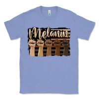 Colony Blue melanin american flag Classic Tee - HRA Design Shop