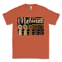 Copper melanin american flag Classic Tee - HRA Design Shop