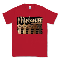 Red melanin american flag Classic Tee - HRA Design Shop
