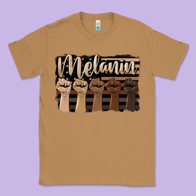 Melanin American Flag Classic Tee Designed By Hra Design Shop