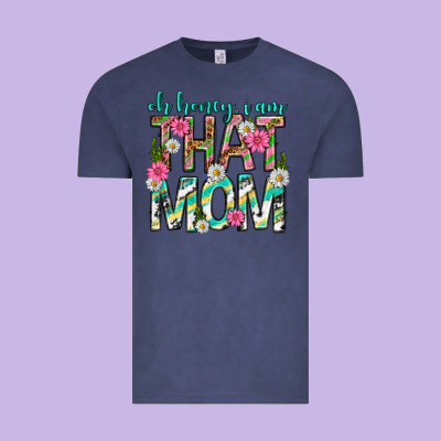 Oh Honey I Am That Mom Mothers Day Vintage Tee Designed By Texasbilliewilder