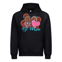 Black valentine's day be mine hearts sunflower Urban Hoodie - RanaPortraitStore