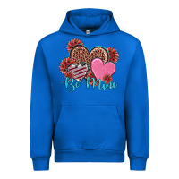 Cobalt valentine's day be mine hearts sunflower Urban Hoodie - RanaPortraitStore