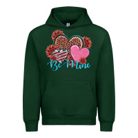 Forest Green valentine's day be mine hearts sunflower Urban Hoodie - RanaPortraitStore