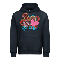 Navy valentine's day be mine hearts sunflower Urban Hoodie - RanaPortraitStore