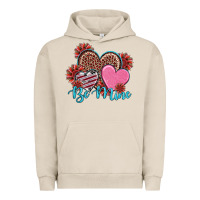 Pigment French Oak valentine's day be mine hearts sunflower Urban Hoodie - RanaPortraitStore