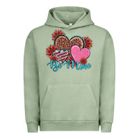 Pigment Oil Green valentine's day be mine hearts sunflower Urban Hoodie - RanaPortraitStore