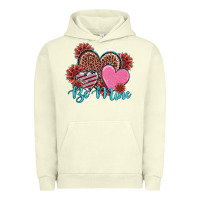 Pigment Pistachio valentine's day be mine hearts sunflower Urban Hoodie - RanaPortraitStore
