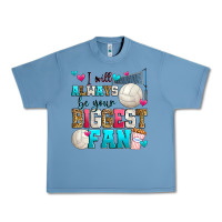 Pebble Blue i will always be your biggest fan volleyball Urban Heavy Tee - Zillion Design Studio