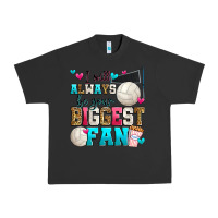 Pigment Black i will always be your biggest fan volleyball Urban Heavy Tee - Zillion Design Studio