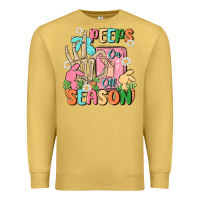 Antique Gold peeps season mode on Premium Sweatshirt - MaliasSmallBusiness