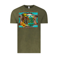 Vintage Olive keep your soul clean and your boots dirty Vintage Tee - RanaPortraitStore