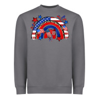 Storm American rainbow Heavyweight Sweatshirt - Zillion Design Studio