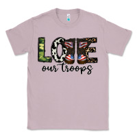 Lilac love our troops Classic Tee - CowhideDigitalArt