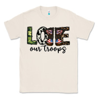 Natural love our troops Classic Tee - CowhideDigitalArt