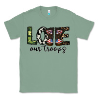 Sage love our troops Classic Tee - CowhideDigitalArt