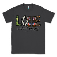 Smoke love our troops Classic Tee - CowhideDigitalArt