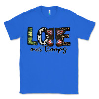 True Royal love our troops Classic Tee - CowhideDigitalArt