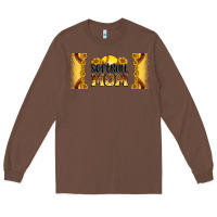 Chestnut leopard softball mom 16oz libbey glass Long Sleeve Tee - HRA Design Shop