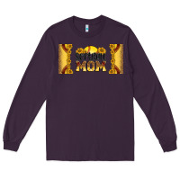 Plum leopard softball mom 16oz libbey glass Long Sleeve Tee - HRA Design Shop