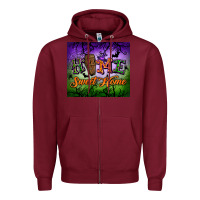 Burgundy home sweet home tumbler Zipper Hoodie - BundleAndBundleShop